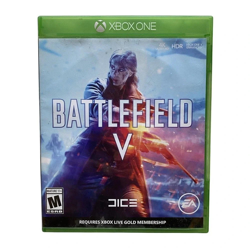 Battlefield V -‎ Standard Edition Microsoft Xbox One 2018 Excellent Condition